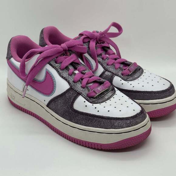 Nike Air Force 1 Low 'Cool Rose' Pink Purple Shimmer 315115-161 - Picture 1 of 10